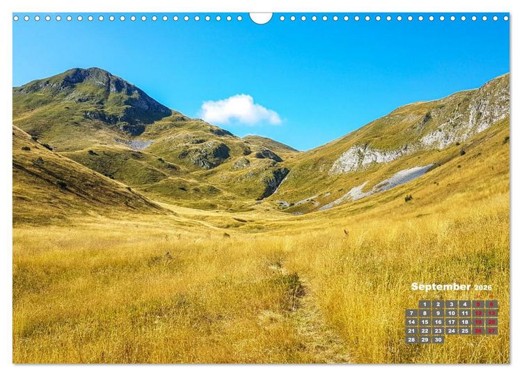 Produktbild: Sutjeska-Nationalpark (Wandkalender 2026 DIN A3 quer), CALVENDO Monatskalender