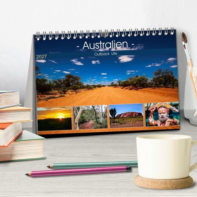 Produktbild: Outback Life - Australien (Tischkalender 2027 DIN A5 quer), CALVENDO Monatskalender