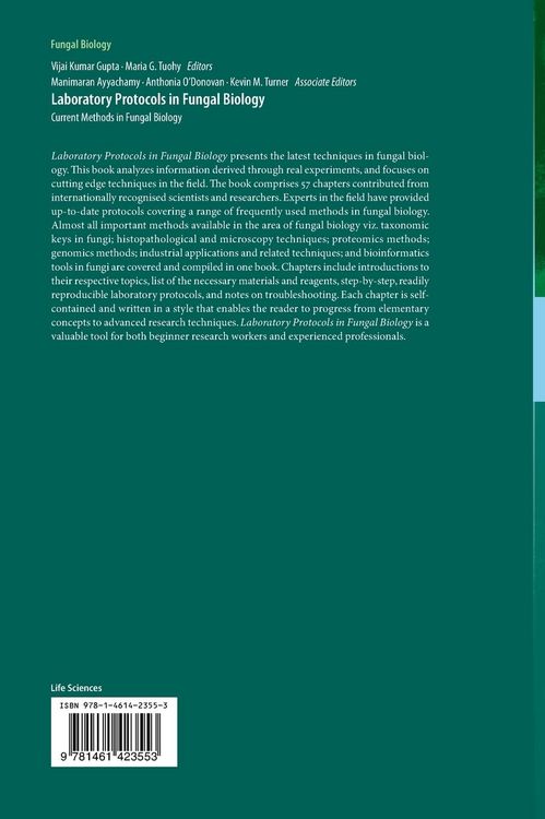 Produktbild: Laboratory Protocols in Fungal Biology