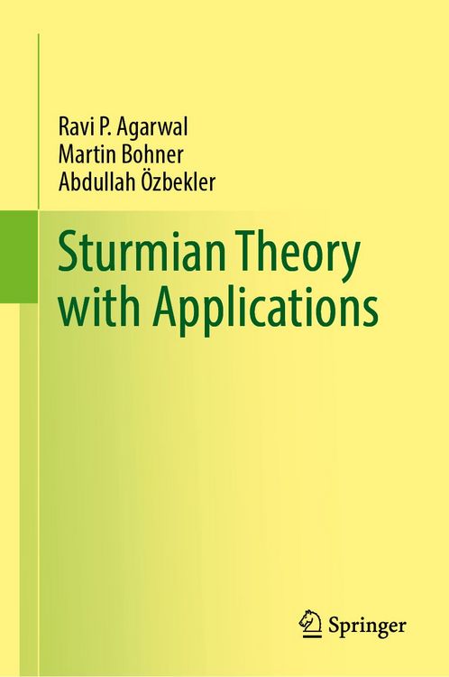 Produktbild: Sturmian Theory with Applications