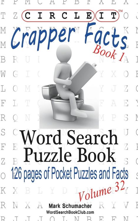 Produktbild: Circle It, Crapper Facts, Book 1, Word Search, Puzzle Book