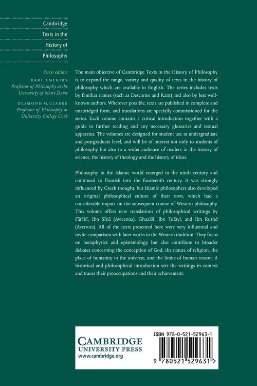 Produktbild: Medieval Islamic Philosophical Writings