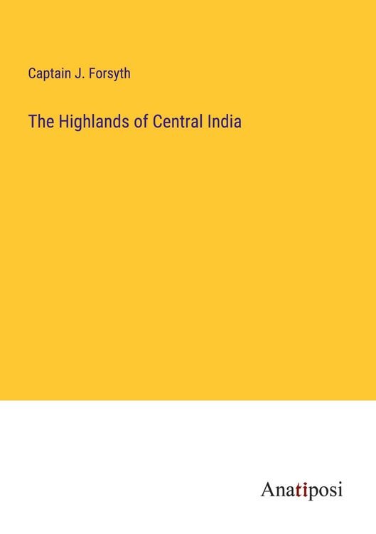 Produktbild: The Highlands of Central India