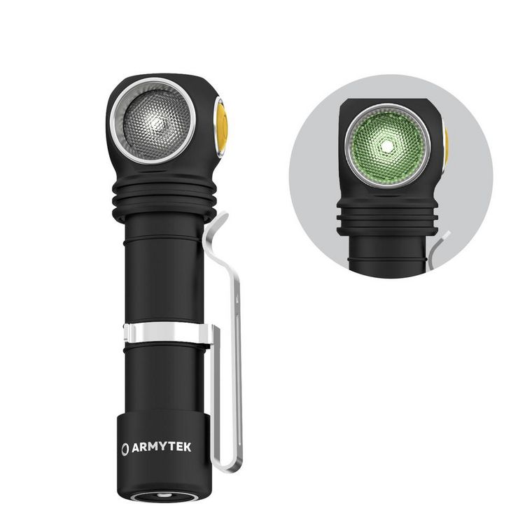 Produktbild: ArmyTek Wizard C2 WG White LED Stirnlampe akkubetrieben 1100lm 13h F09201C