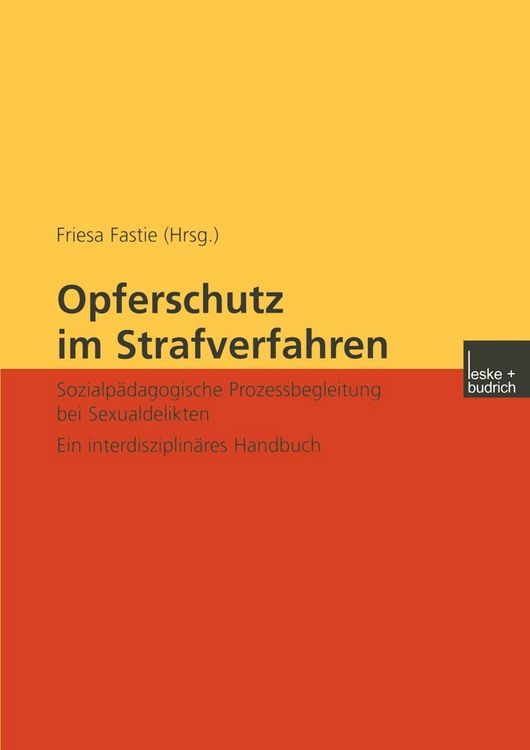 Produktbild: Opferschutz im Strafverfahren