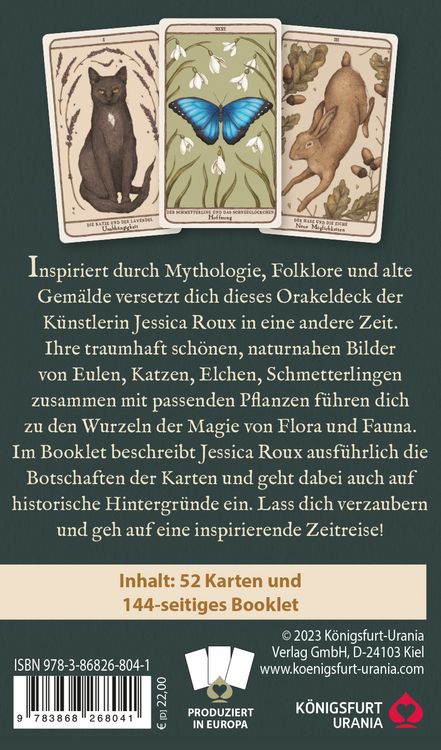 Produktbild: Woodland Wardens: 52 Orakelkarten mit Booklet
