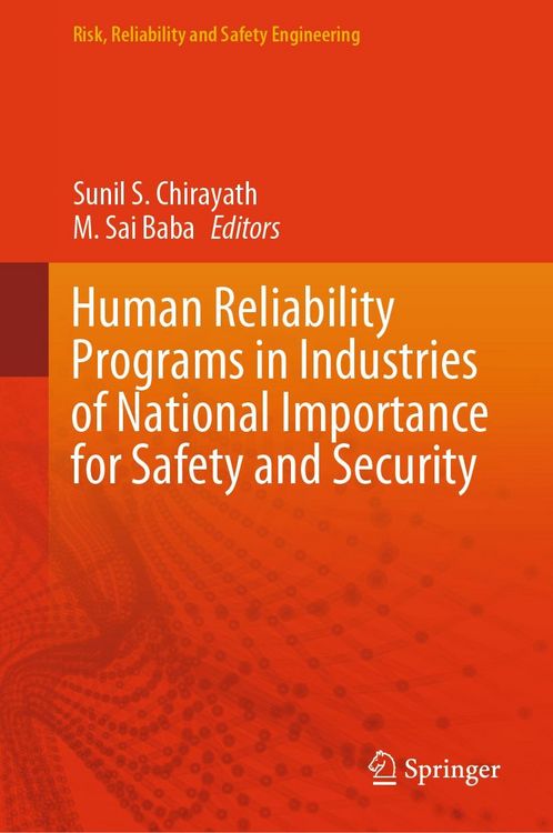 Produktbild: Human Reliability Programs in Industries of National Importance for Safety and Security