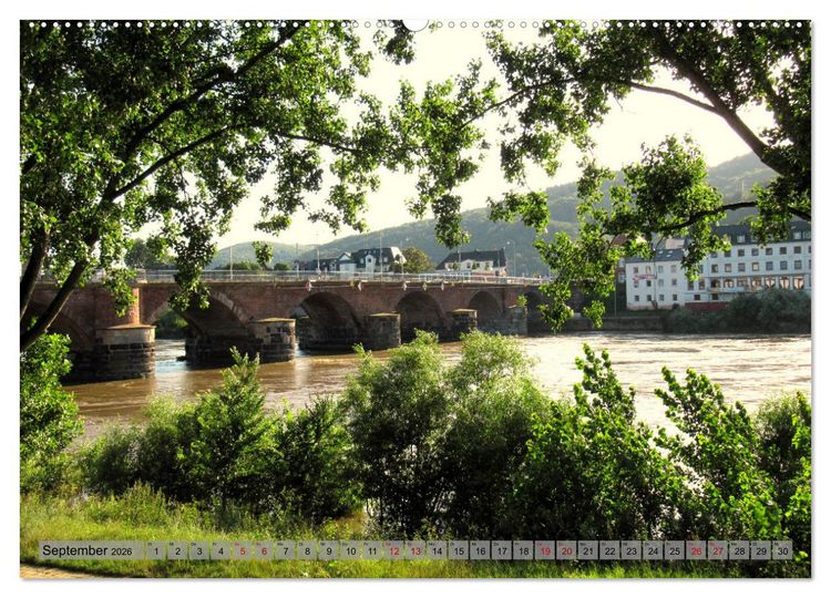 Produktbild: Fl&uuml;sse in Deutschland (hochwertiger Premium Wandkalender 2026 DIN A2 quer), Kunstdruck in Hochglanz