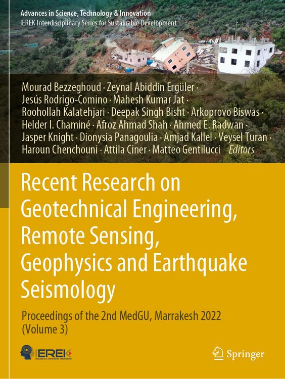 Produktbild: Recent Research on Geotechnical Engineering, Remote Sensing, Geophysics and Earthquake Seismology