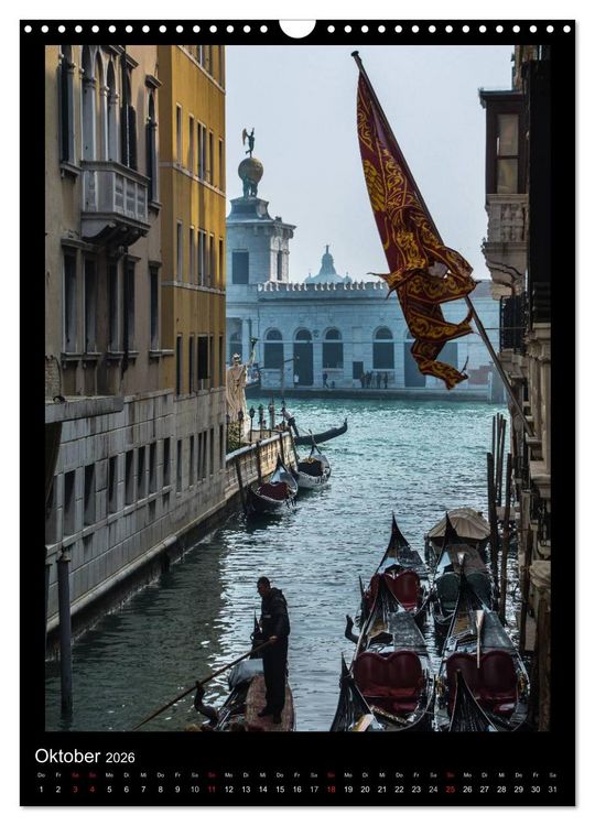 Produktbild: Venedig &ndash; La Romantica (Wandkalender 2026 DIN A3 hoch), CALVENDO Monatskalender