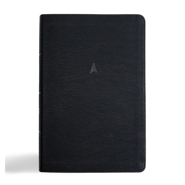 Produktbild: CSB Men's Daily Bible, Black Leathertouch, Indexed