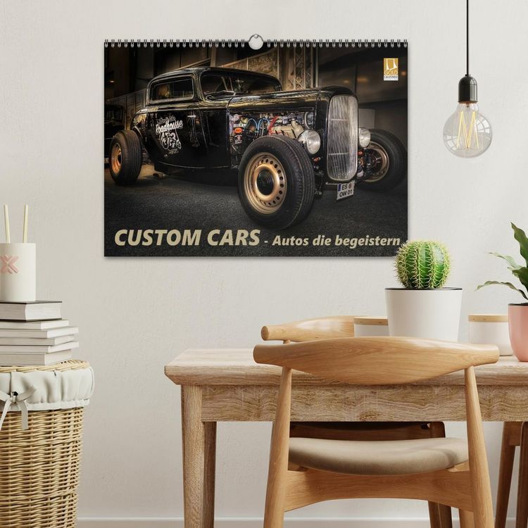 Produktbild: Custom Cars - Autos die begeistern (Wandkalender 2026 DIN A3 quer), CALVENDO Monatskalender