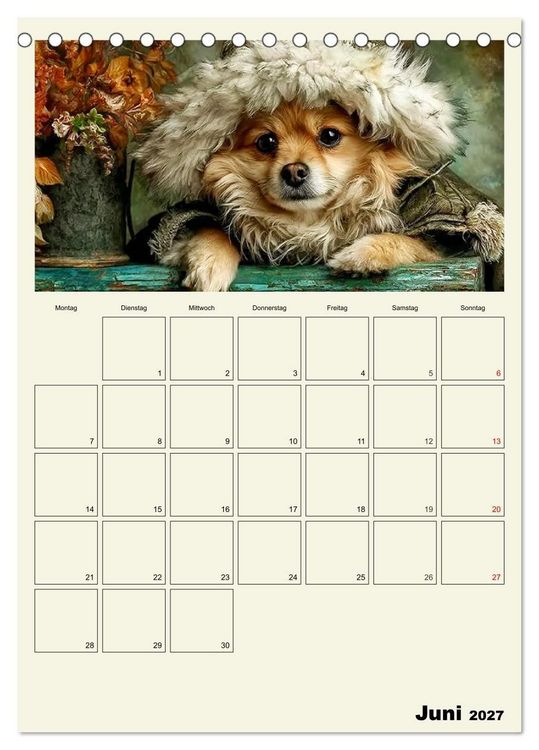 Produktbild: Schnuten im Herbstlicht. Kleine Hunde in stillen Momenten (Tischkalender 2027 DIN A5 hoch), CALVENDO Monatskalender