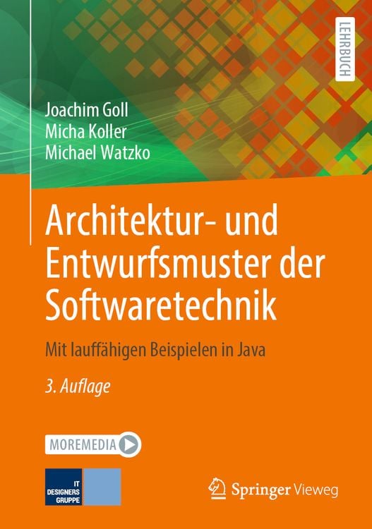 Produktbild: Architektur- und Entwurfsmuster der Softwaretechnik