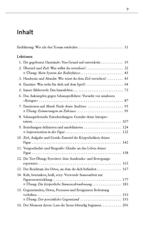 Produktbild: Schauspielen