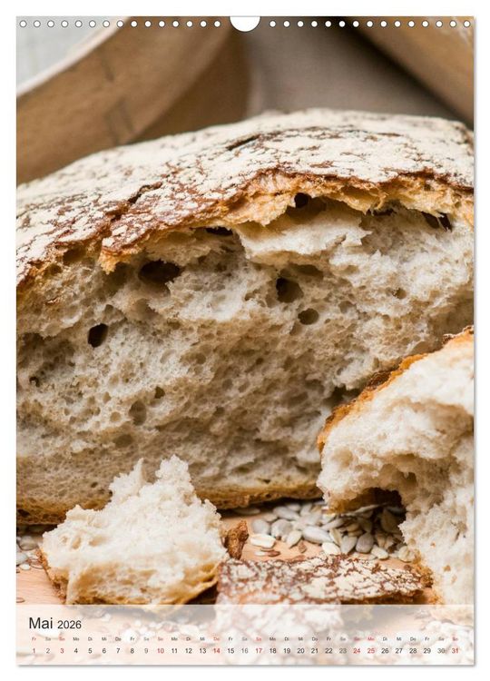 Produktbild: Emotionale Momente: Brot und Kaffee Impressionen (Wandkalender 2026 DIN A3 hoch), CALVENDO Monatskalender