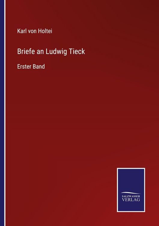 Produktbild: Briefe an Ludwig Tieck