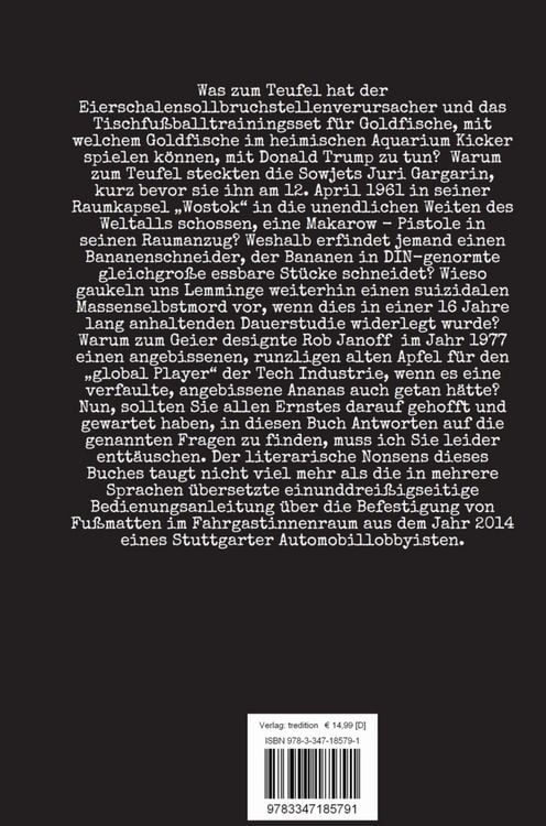 Produktbild: Vom Widder, K&uuml;chendach und Kabelbindern