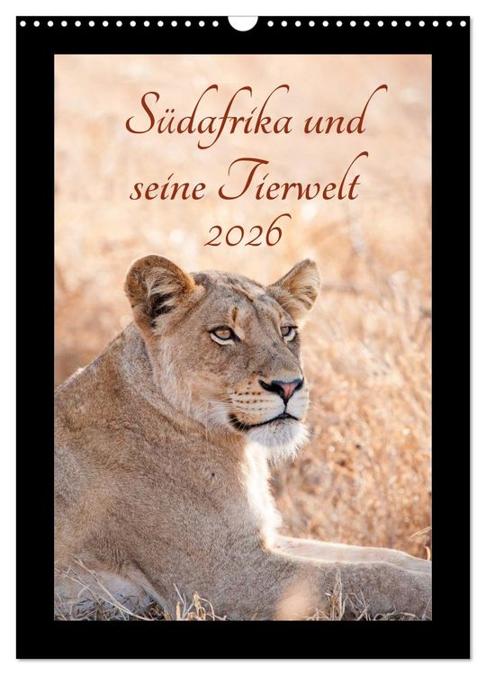 Produktbild: S&uuml;dafrika und seine Tierwelt (Wandkalender 2026 DIN A3 hoch), CALVENDO Monatskalender