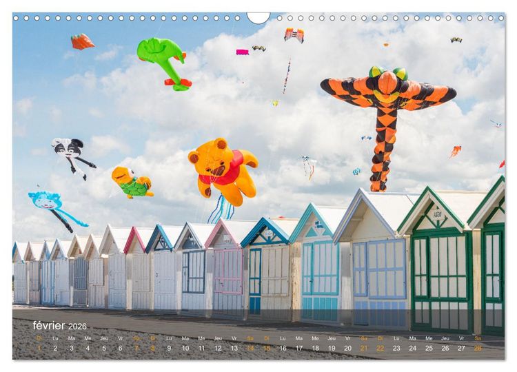 Produktbild: Cayeux-sur-mer en Baie de Somme (Calendrier mural 2026 DIN A3 vertical), CALVENDO calendrier mensuel