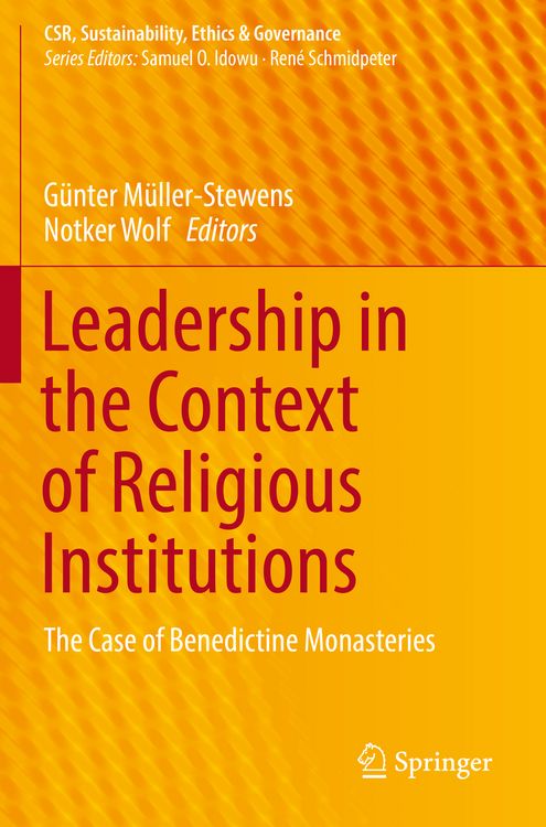 Produktbild: Leadership in the Context of Religious Institutions