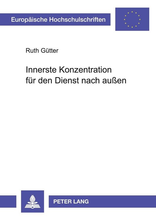 Produktbild: Innerste Konzentration für den Dienst nach außen