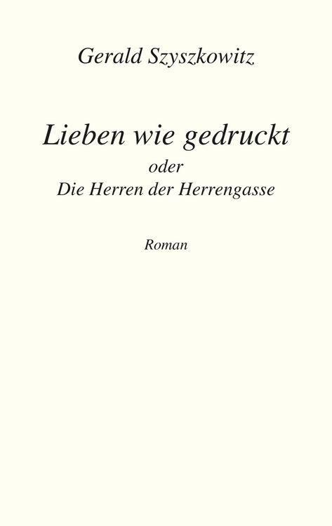 Produktbild: Lieben wie gedruckt