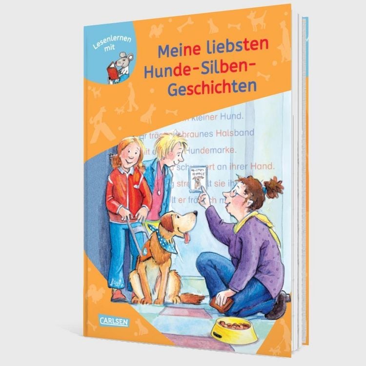 Produktbild: LESEMAUS zum Lesenlernen Sammelb&auml;nde: Meine liebsten Hunde-Silben-Geschichten