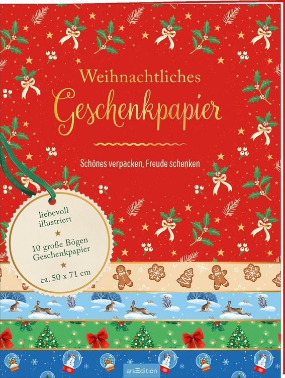 Produktbild: Weihnachtliches Geschenkpapier