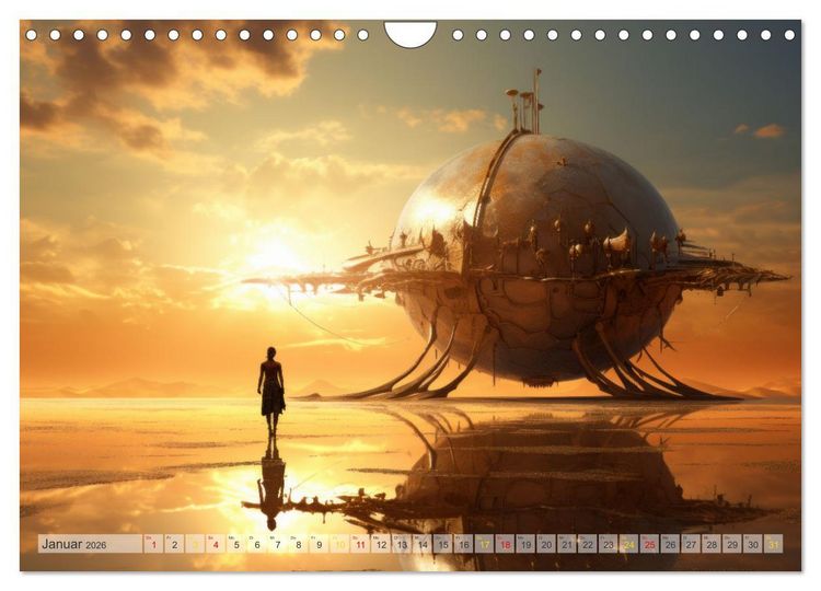 Produktbild: Was heute noch wie ein M&auml;rchen klingt ... (Wandkalender 2026 DIN A4 quer), CALVENDO Monatskalender