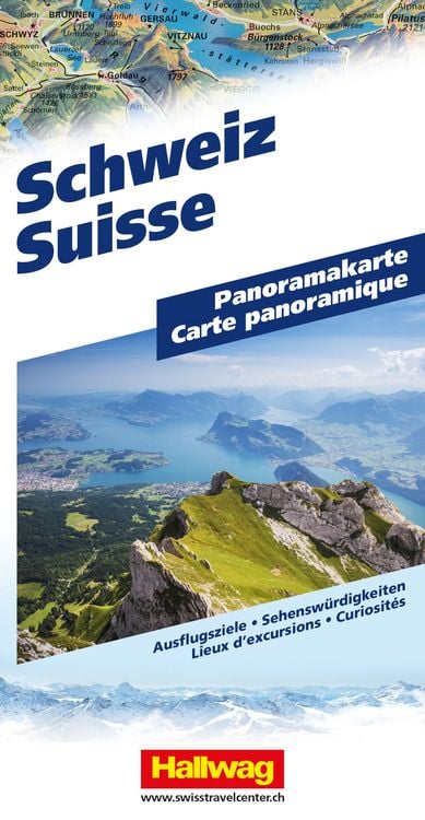 Bild vom Artikel Hallwag Panoramakarte Schweiz vom Autor 