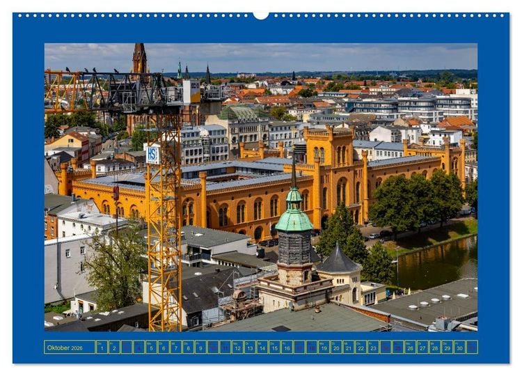 Produktbild: Schwerin - Wir sind Welterbe (Wandkalender 2026 DIN A2 quer), CALVENDO Monatskalender