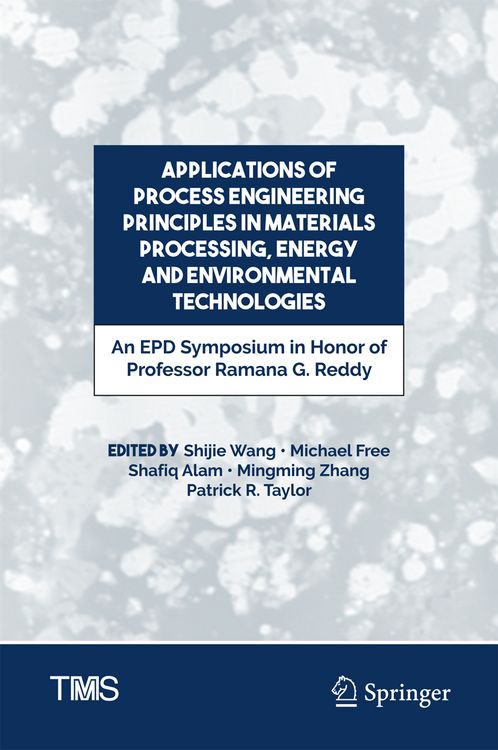 Produktbild: Applications of Process Engineering Principles in Materials Processing, Energy and Environmental Technologies