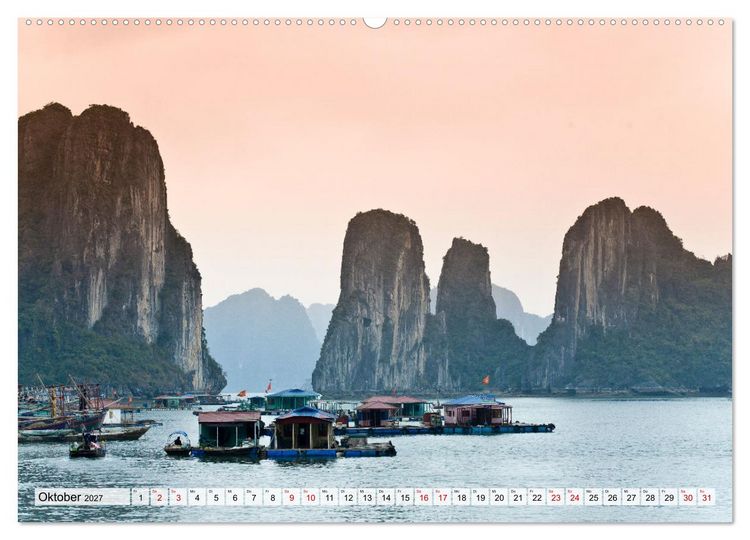 Produktbild: Vietnam - Momente einer Reise (Wandkalender 2027 DIN A2 quer), CALVENDO Monatskalender