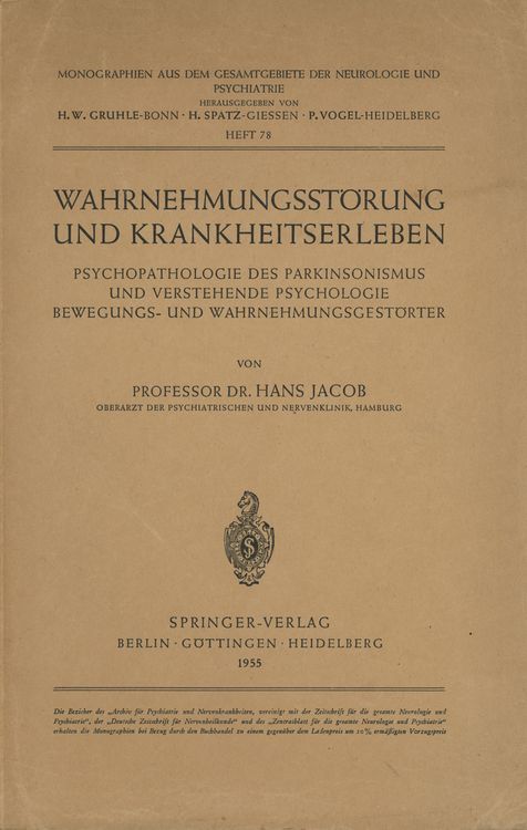 Produktbild: Wahrnehmungsst&ouml;rung und Krankheitserleben