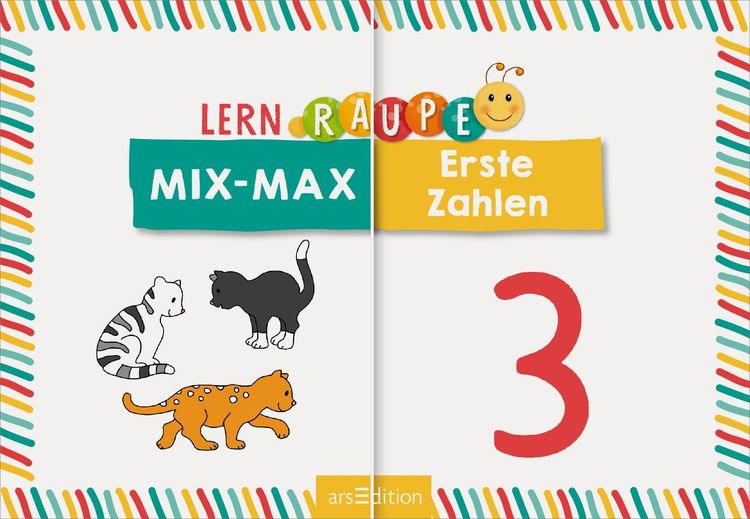 Produktbild: Lernraupe &ndash; Mix-Max Erste Zahlen