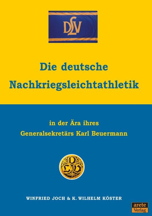 Produktbild: Die deutsche Nachkriegsleichtathletik