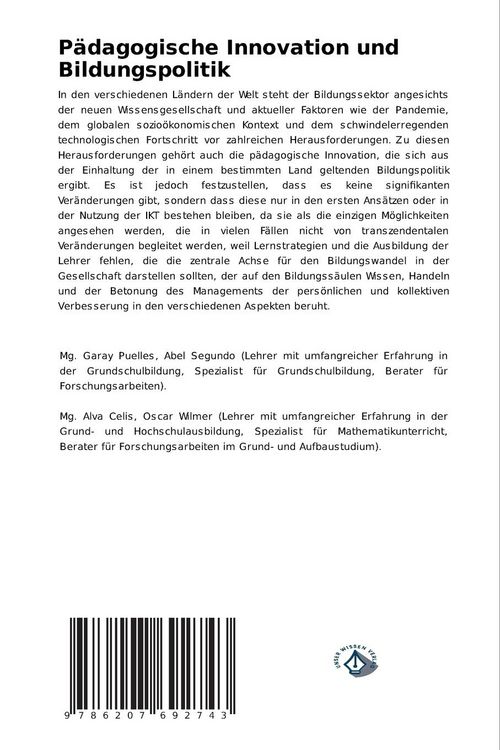 Produktbild: P&auml;dagogische Innovation und Bildungspolitik