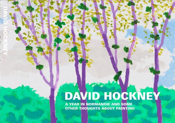 Produktbild: David Hockney. A Year in Normandie and Some Other Thoughts about Painting