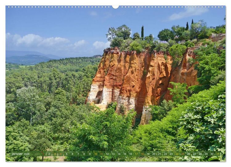 Produktbild: Impressions de Roussillon (Calendrier mural 2026 DIN A2 vertical), CALVENDO calendrier mensuel