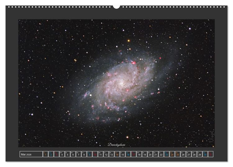 Produktbild: Faszination Universum (Wandkalender 2026 DIN A2 quer), CALVENDO Monatskalender