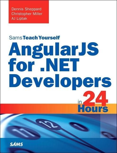 Produktbild: Angularjs for .Net Developers in 24 Hours, Sams Teach Yourself