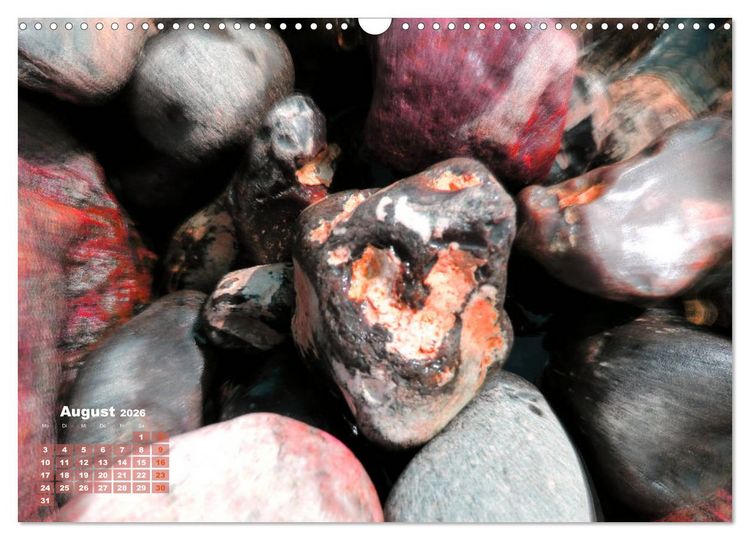 Produktbild: F&uuml;r Dich! - Eine Liebeserkl&auml;rung auf steinisch (Wandkalender 2026 DIN A3 quer), CALVENDO Monatskalender