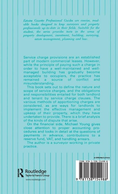 Produktbild: Service Charges in Commercial Properties