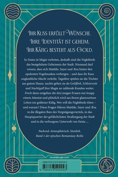 Produktbild: Nightbirds, Band 1 - Der Kuss der Nachtigall