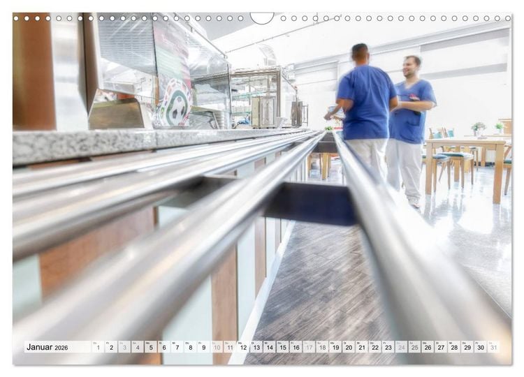 Produktbild: Hospital Art (Wandkalender 2026 DIN A3 quer), CALVENDO Monatskalender