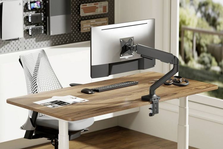 Produktbild: SpeaKa Professional SP-MM-1030 Monitor-Tischhalterung 1 Display(s) 43,2 cm (17") - 101,6 cm (40") Schwarz H&ouml;henverstellbar, Neigbar, Schwenkbar