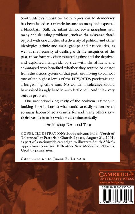 Produktbild: Overcoming Intolerance in South Africa