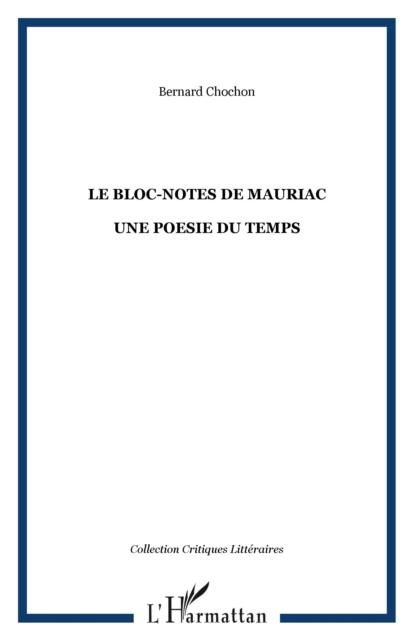 Produktbild: Le Bloc-Notes De Mauriac