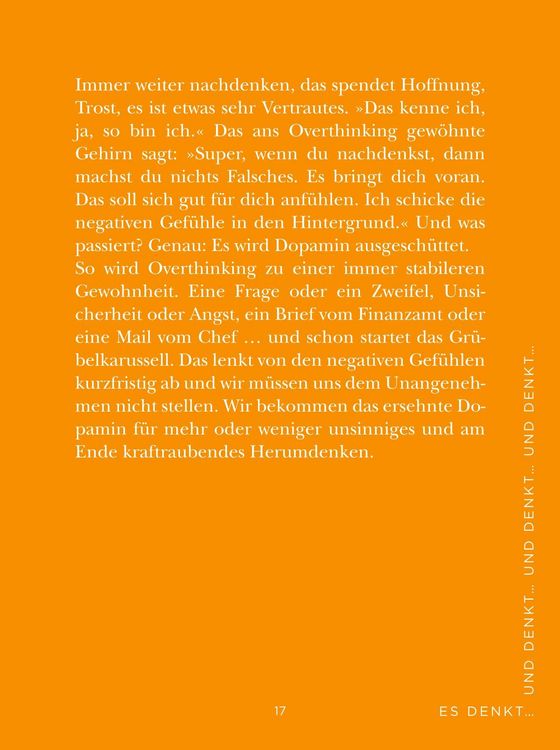 Produktbild: Die 1-Minuten-Strategie gegen Overthinking
